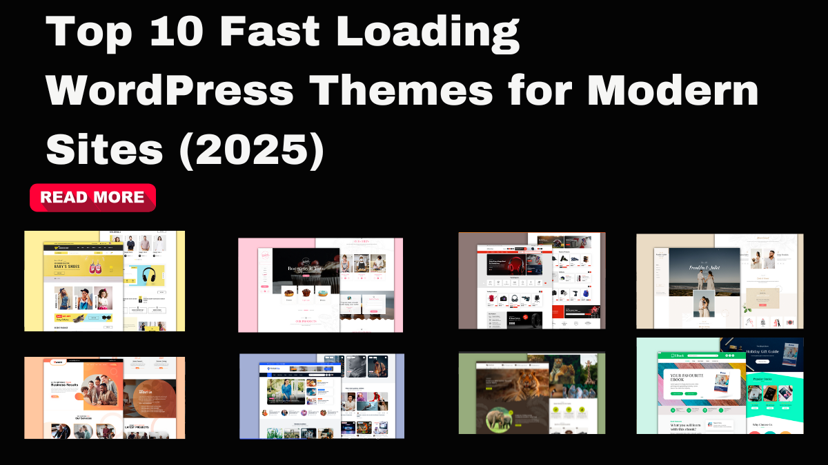Top 10 Fast Loading WordPress Themes for Modern Sites (2025)