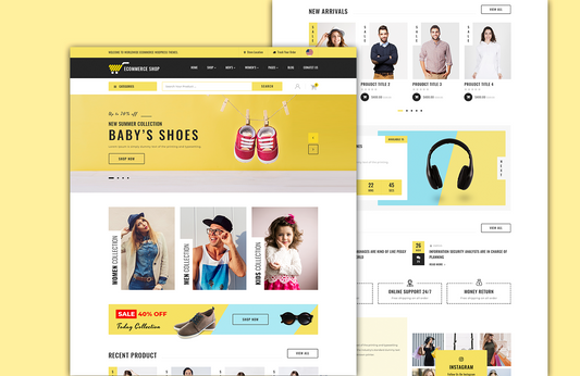 WordPress Ecommerce Template