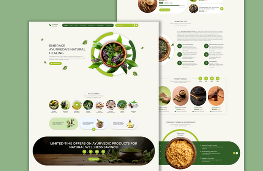 Ayurvedic wordpress theme