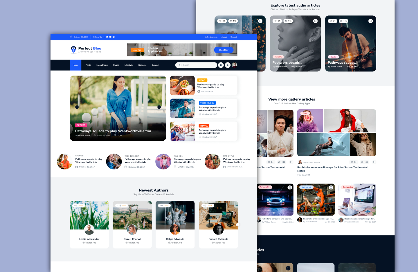 Blog WordPress Theme