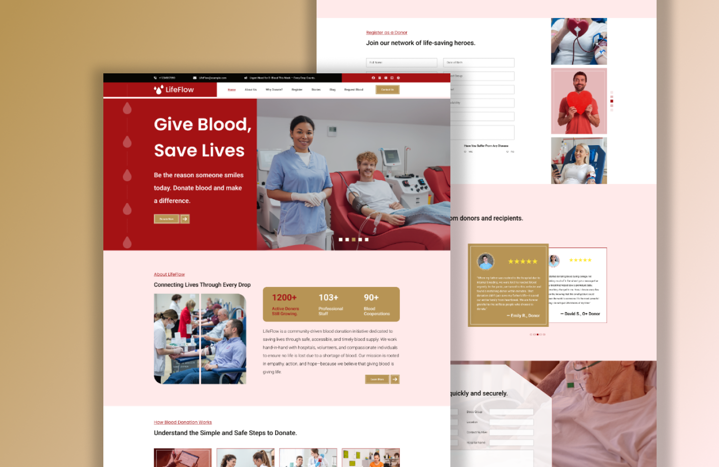 Blood Donation WordPress Theme