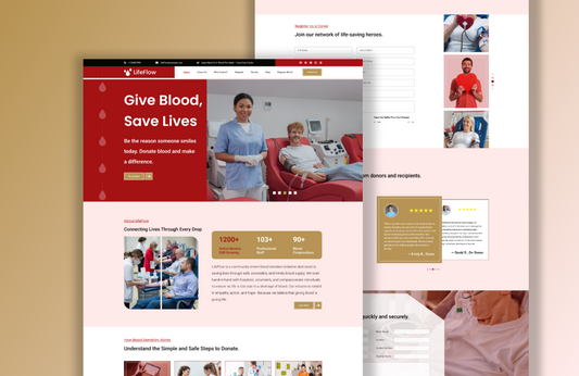 Blood Donation WordPress Theme