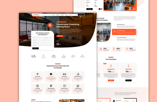 Coworking space wordpress theme