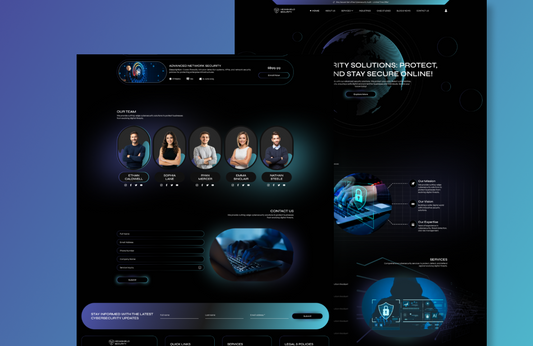 Cybersecurity wordpress theme