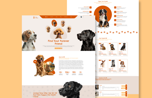 Dog breeder wordpress theme