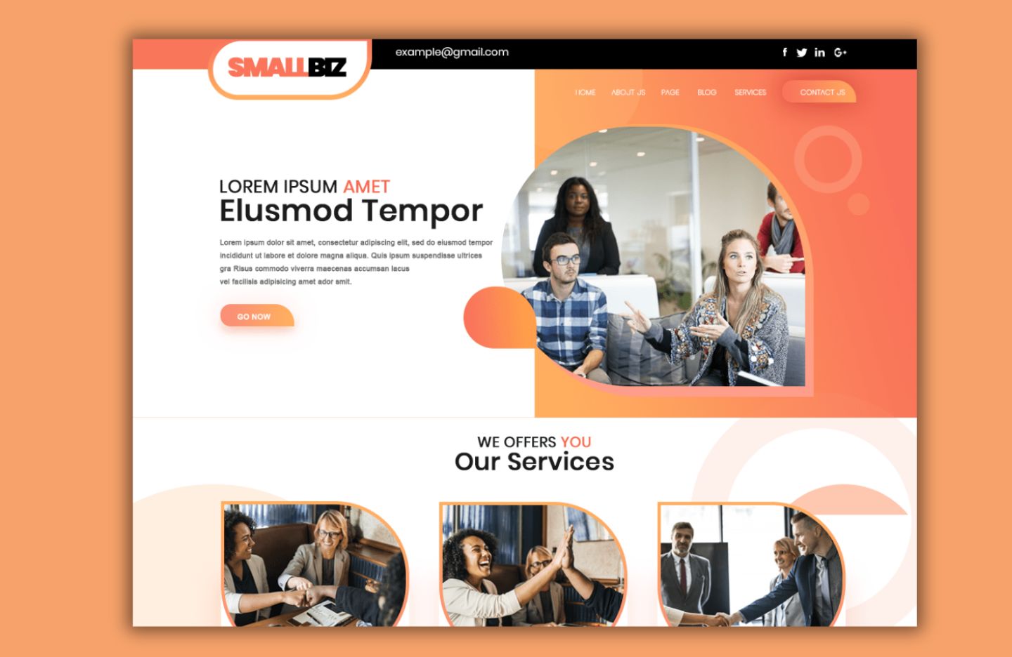 Free WordPress Startup Theme