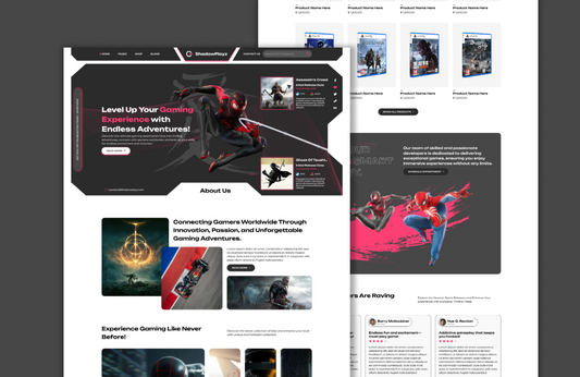 Gaming wordpress theme
