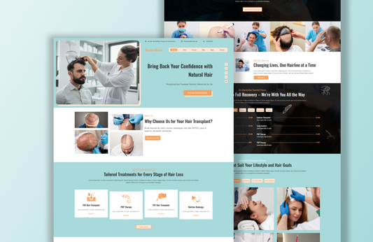 Hair Transplant WordPress Theme