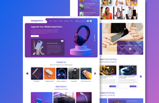 Mobile Accessories WordPress Theme