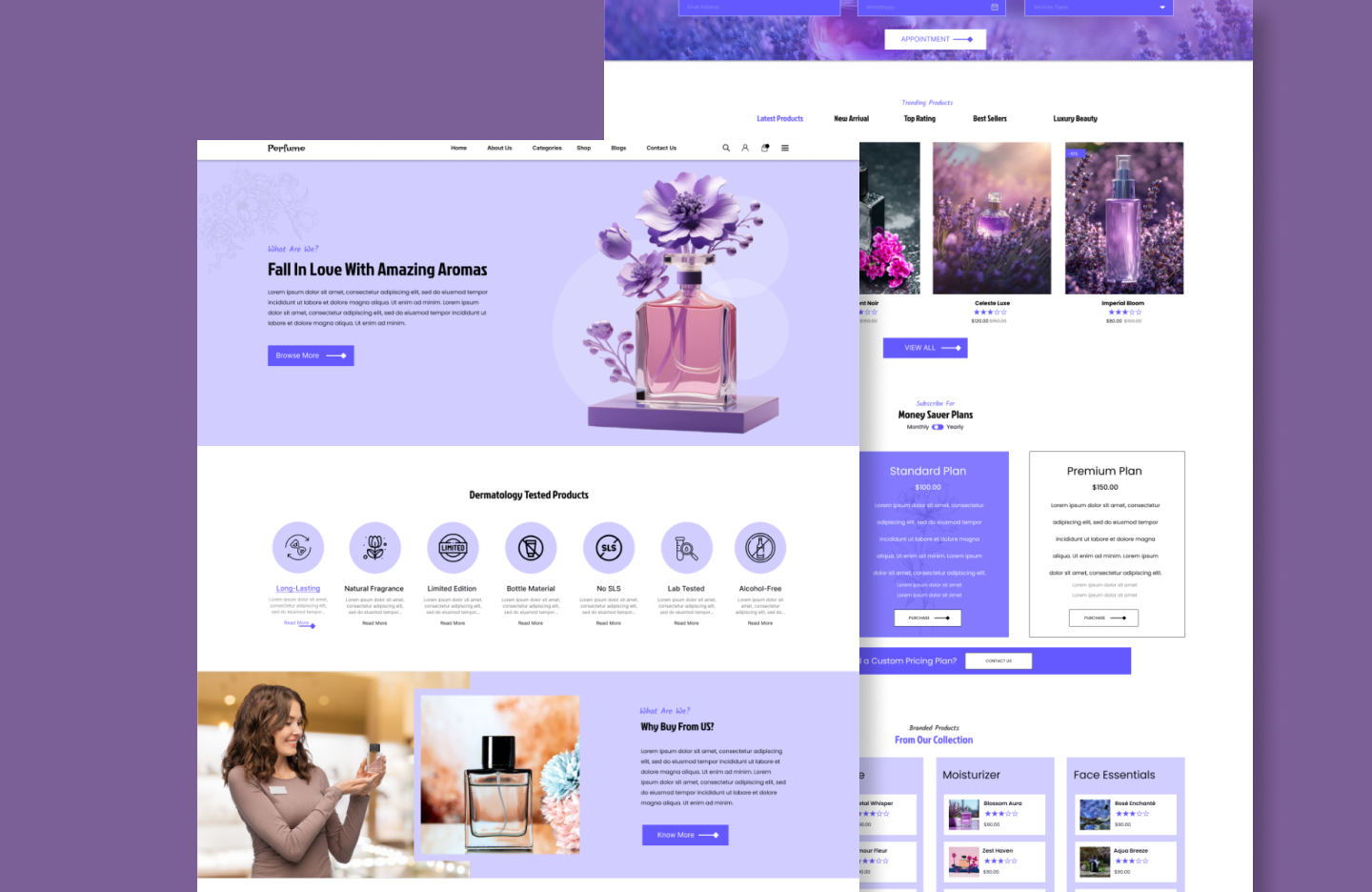 Perfume wordpress theme