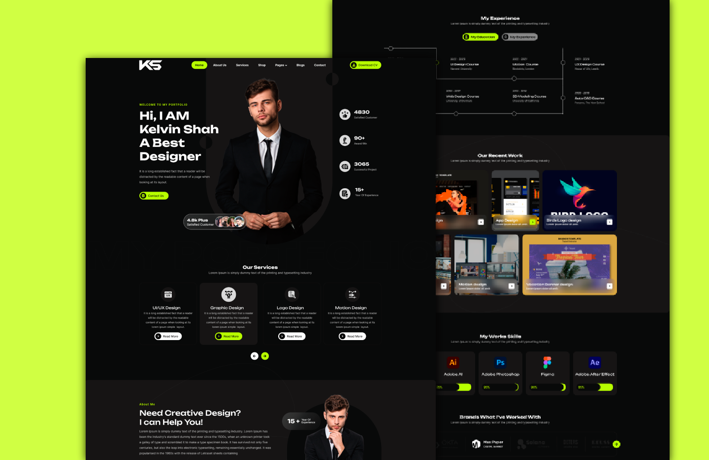 Portfolio WordPress Theme