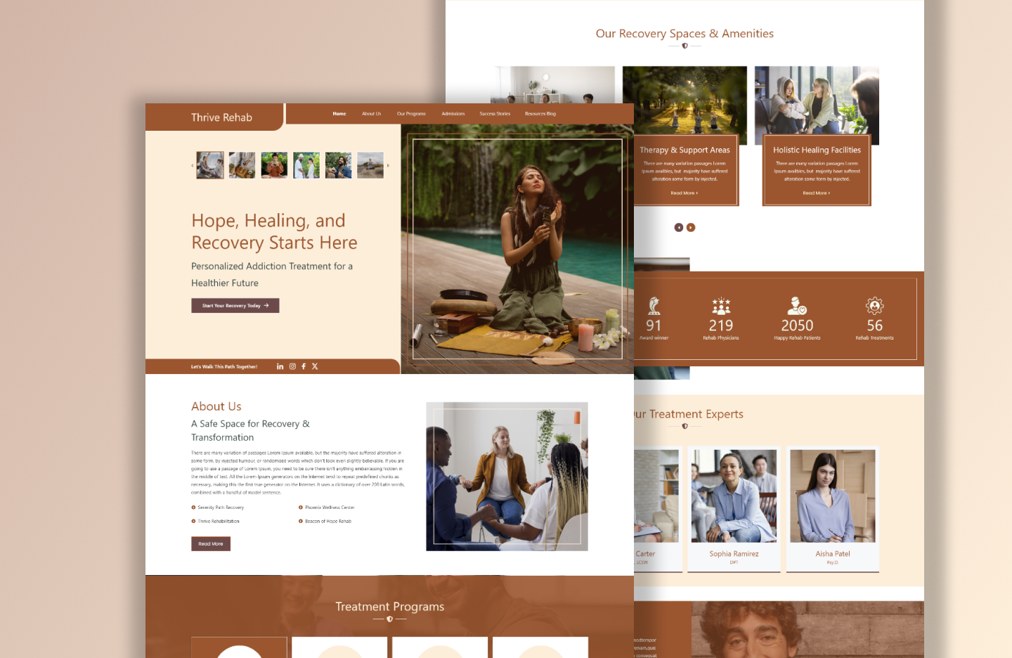 Rehab WordPress Theme