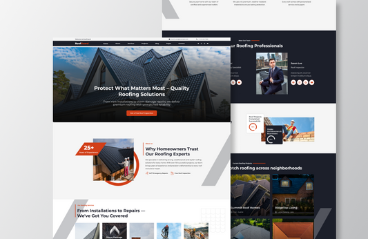 Roofing WordPress Theme