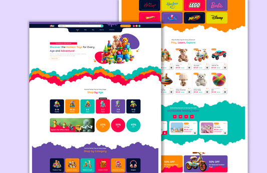 Toy store wordpress theme