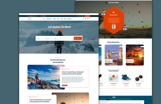 Travel Tour WordPress Theme