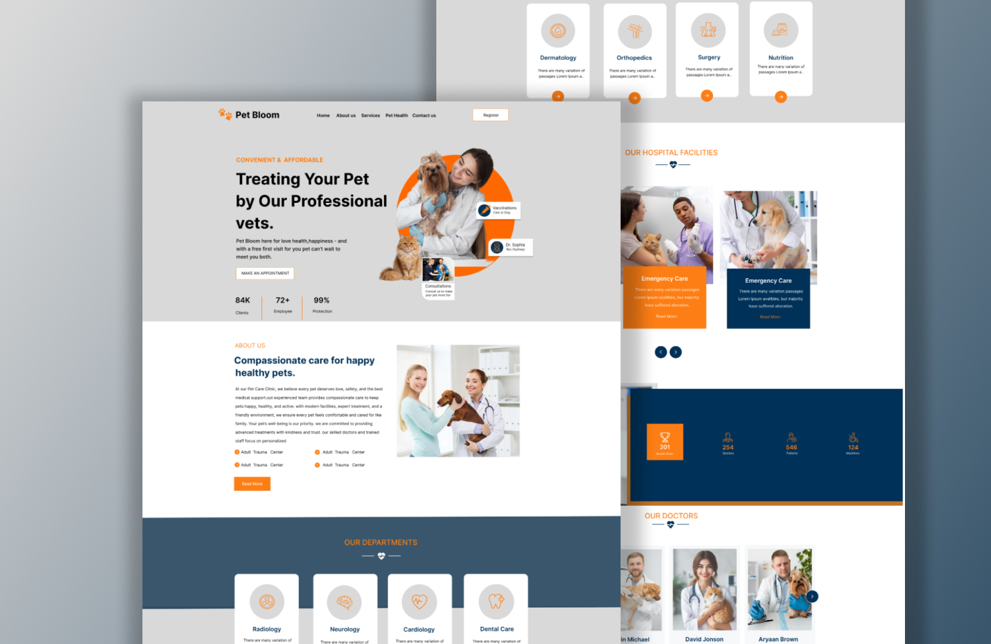 Veterinary Clinic WordPress Theme