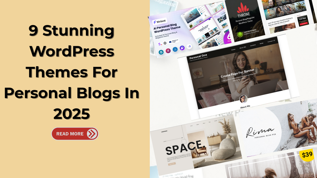 9 Stunning WordPress Themes For Personal Blogs In 2025