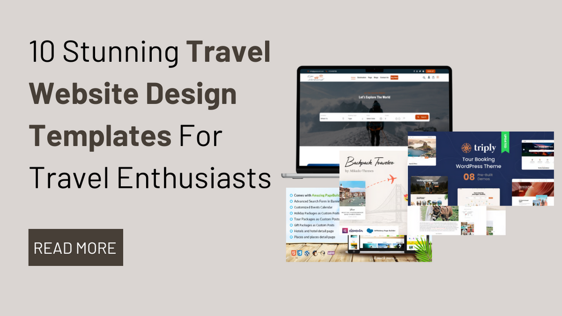 Travel Website Design Templates