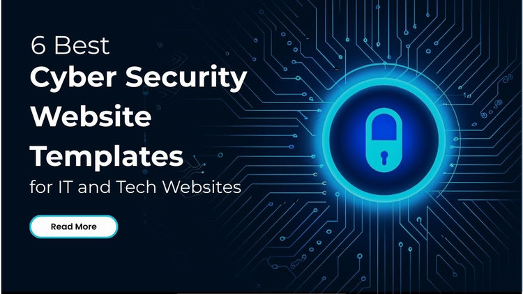 Website. Security Code 6 Best Cyber Security Website Templates for IT and Tech Websites