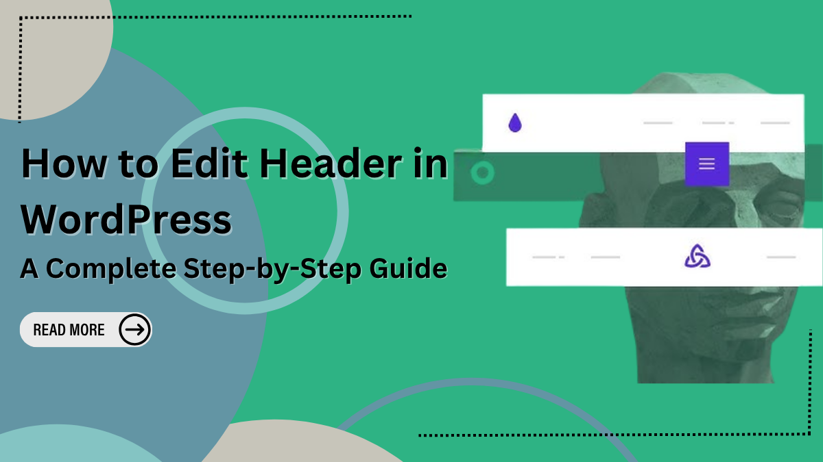 how to edit header in the wordpress
