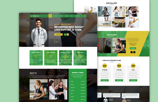 Weight Loss Wordpress Theme