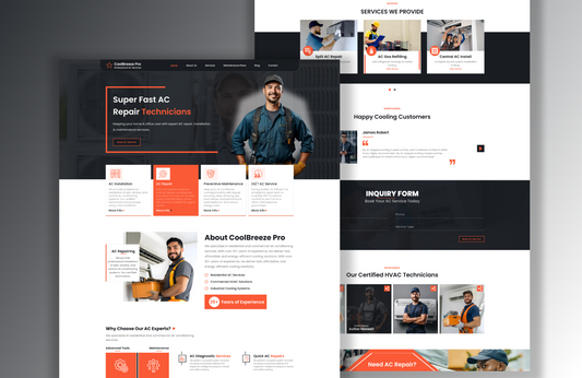 AC Repair WordPress Theme