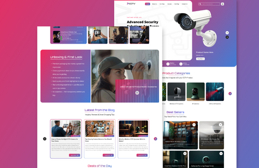 CCTV WordPress Theme