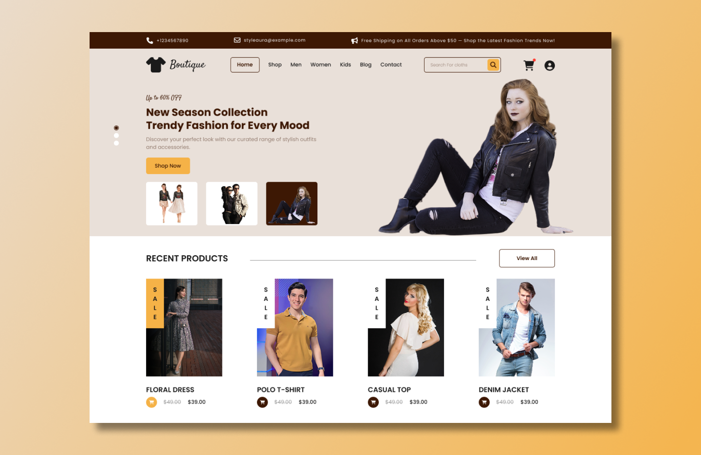 Free Clothes Boutique