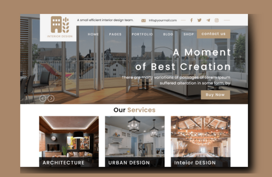Classic Interior Design WordPress Theme
