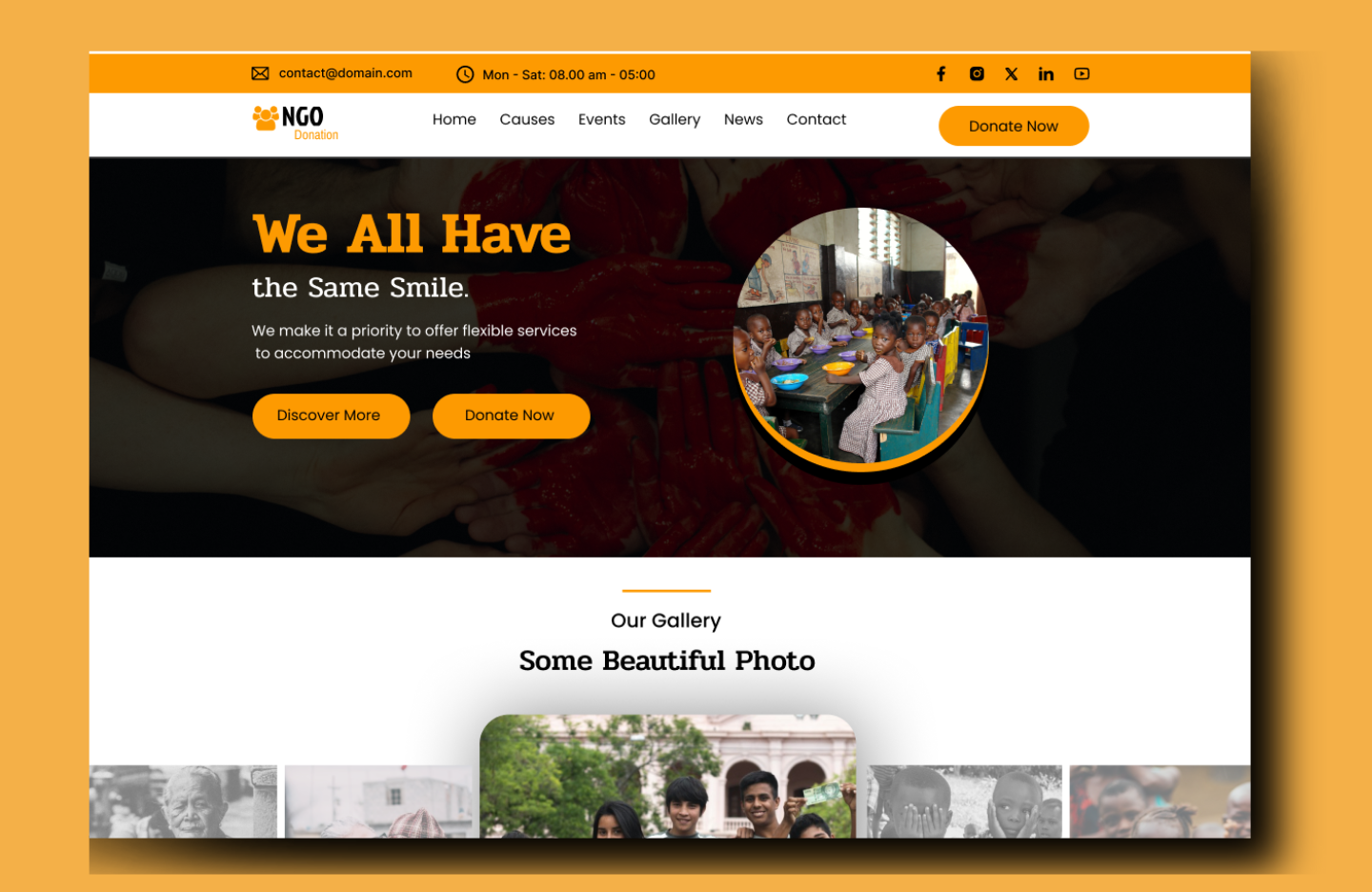 Ngo Text Free NGO WordPress Theme - Build Your Impactful Website – The Classic ...