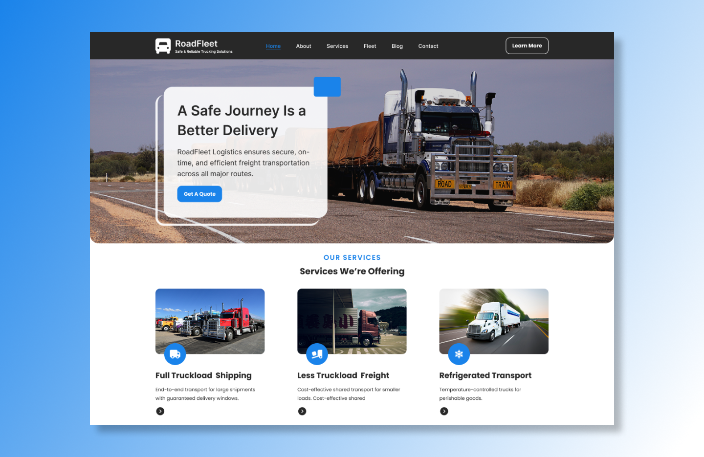 Free Trucking Service