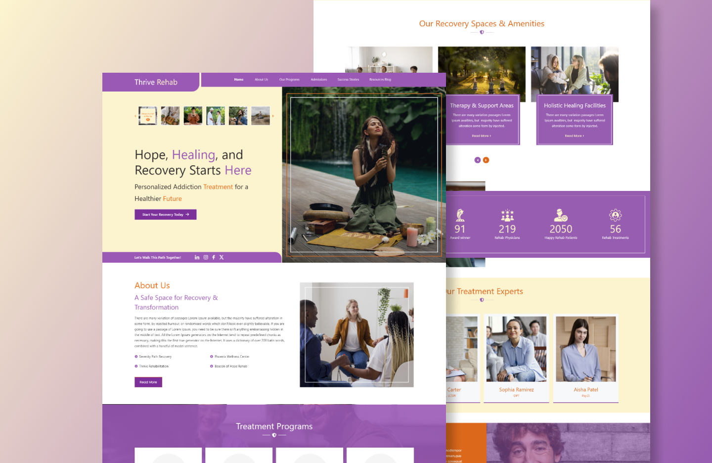Rehab wp theme