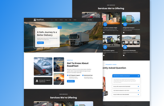 Trucking WordPress Theme