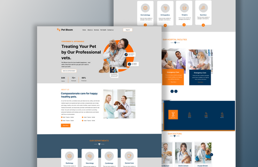Veterinary Clinic WordPress Theme
