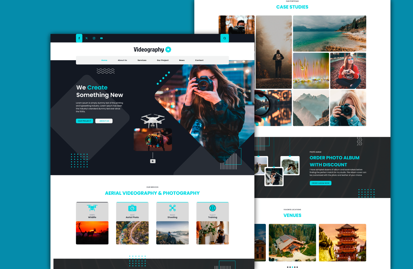 Videographer WordPress Theme