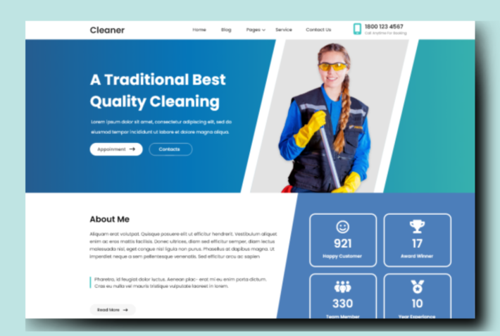 free-cleaning-service-wordpress-theme
